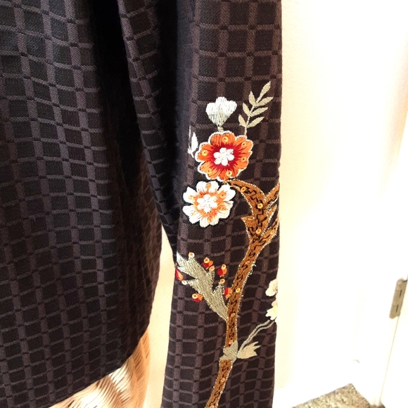 Draper's and Damon's Brown Embroidered Jacket - Picture 6 of 8
